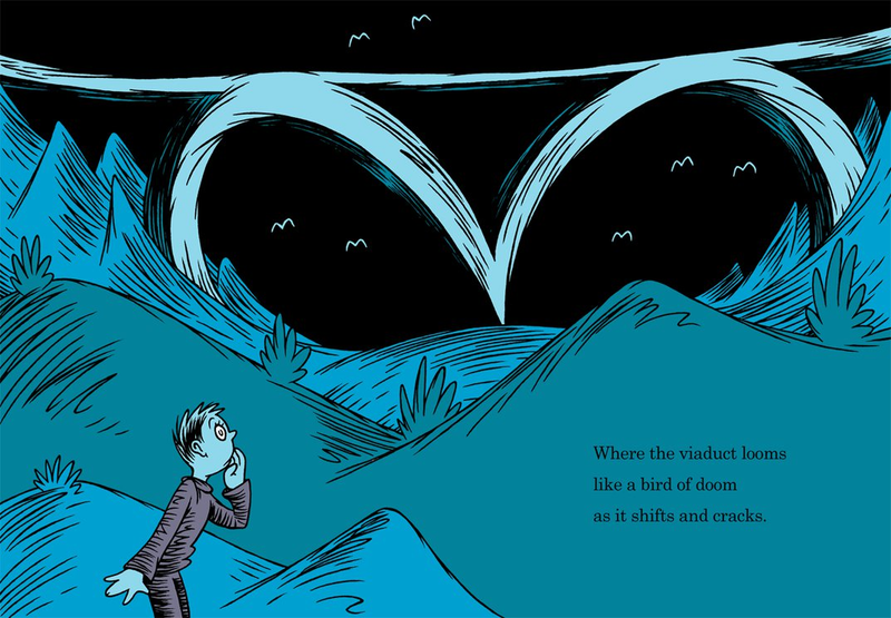 Illustration for article titled Nick Cave’s “Red Right Hand” gets a whimsical Dr. Seuss makeover